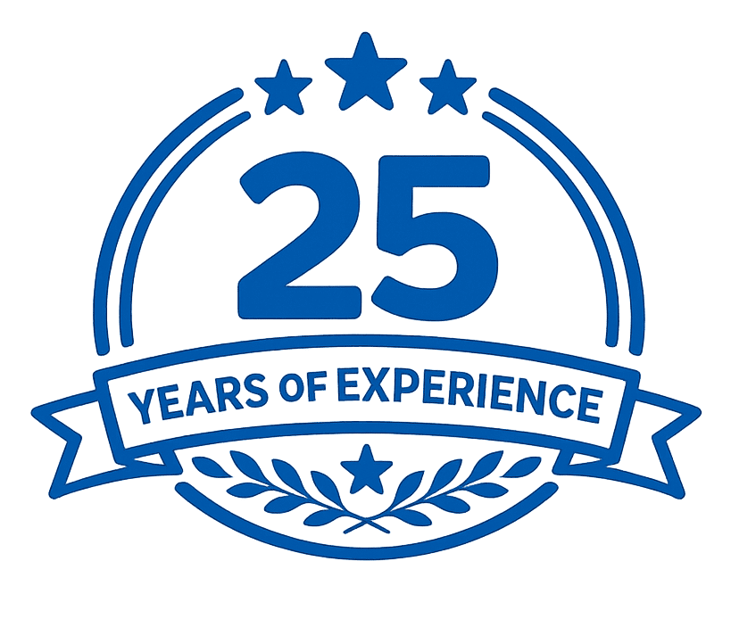 20+ Years' Experience (1)